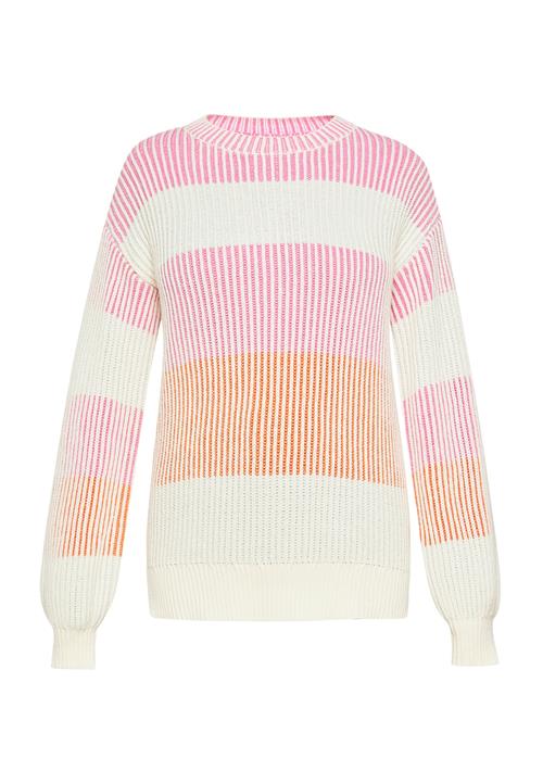 SANIKA Pullover  orange / lyserød / hvid