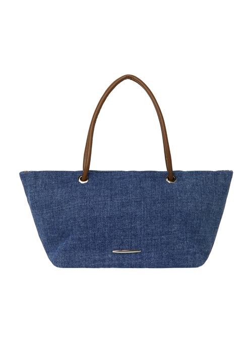 NAEMI Håndtaske  blue denim / mørkebrun