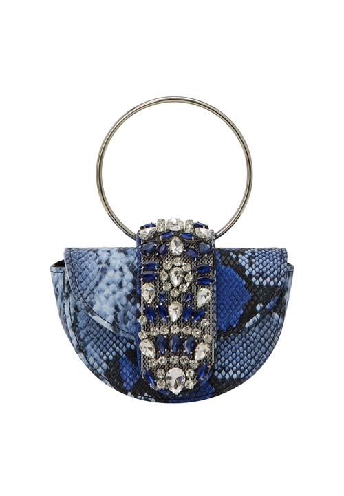 NAEMI Clutch  lyseblå / mørkeblå / sort