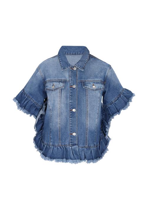 Se NALLY Overgangsjakke 'Fashion Look'  blue denim ved About You