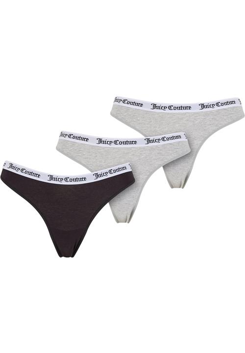 Juicy Couture String 'Dana'  grå-meleret / sort / hvid