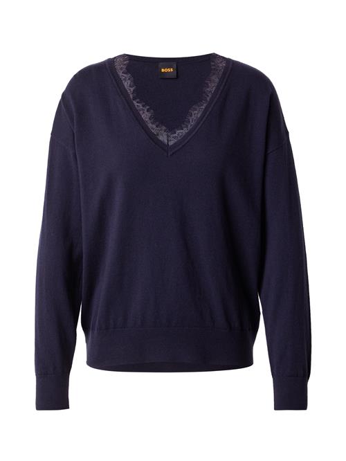 BOSS Orange Pullover 'C_Fettuccini'  navy