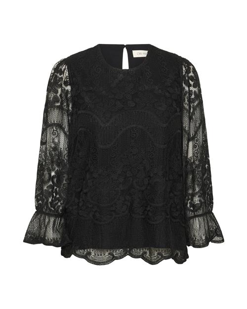 Cream Bluse 'Sanne'  sort