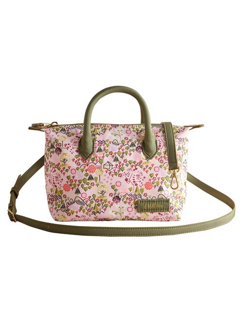 Cath Kidston Håndtaske  oliven / laks / lyserød