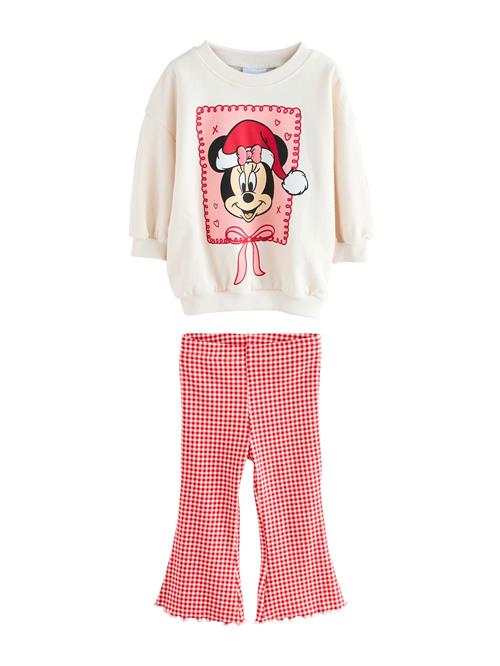 Next Sæt 'Minnie Mouse Christmas'  ecru / rød / sort / hvid