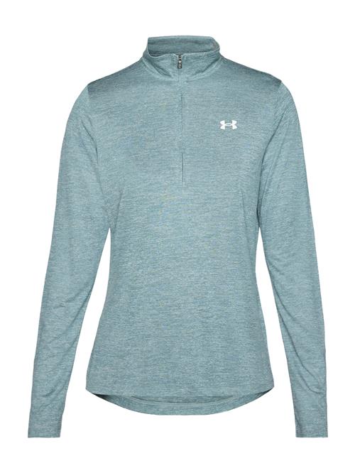 UNDER ARMOUR Funktionsbluse 'Twist'  røgblå / hvid