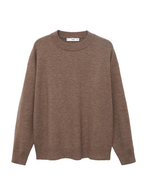 MANGO Pullover 'NEKKO'  brun-meleret