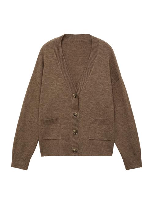 MANGO Cardigan 'NEKKO'  brun-meleret