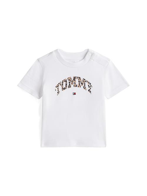 TOMMY HILFIGER Shirts  lysebrun / rød / sort / hvid
