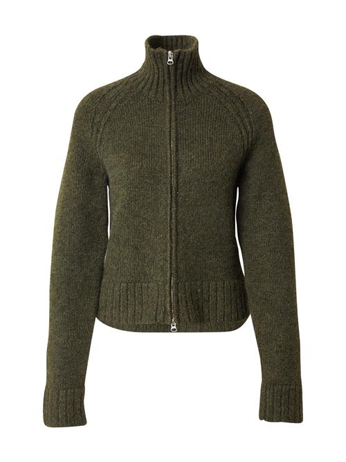 Se WEEKDAY Cardigan 'Enya'  oliven ved About You