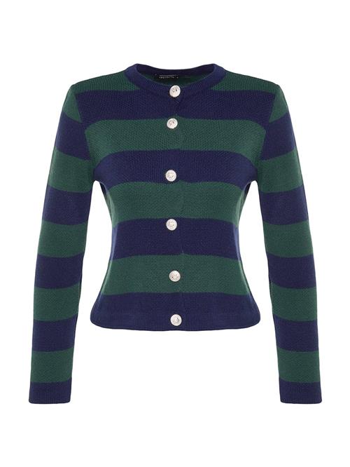 Trendyol Cardigan  indigo / mørkegrøn