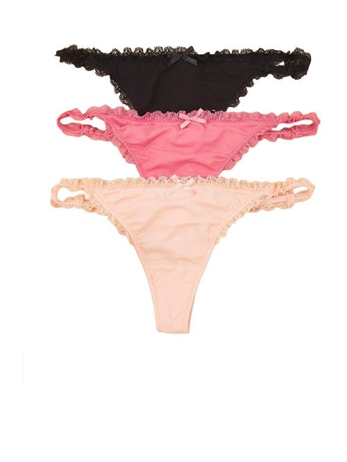 Trendyol String  pink / lyserød / sort