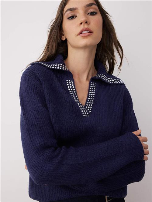 Trendyol Pullover  indigo / transparent