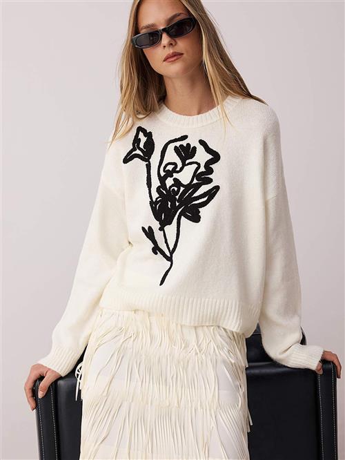 Trendyol Pullover  lysebeige / sort