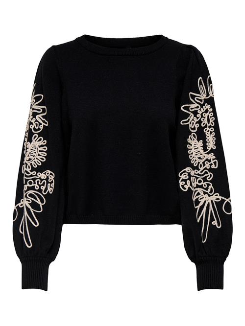 ONLY Pullover 'ONLMAGNOLIA'  beige / sort