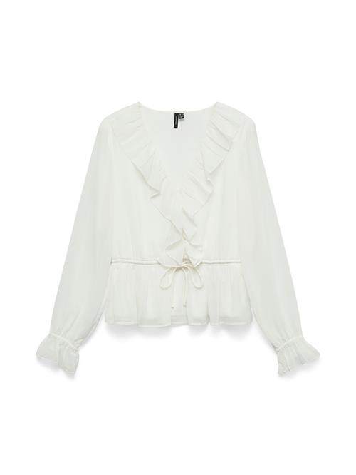 VERO MODA Bluse 'VMDORA'  hvid