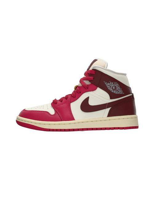 Se Jordan Sneaker high 'Air Jordan 1'  lysebeige / mint / rød / vinrød ved About You