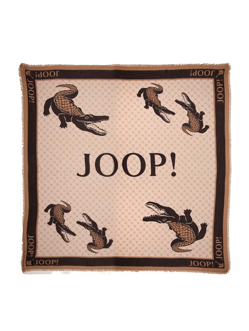 JOOP! Sjal 'Abby'  beige / brun / sort