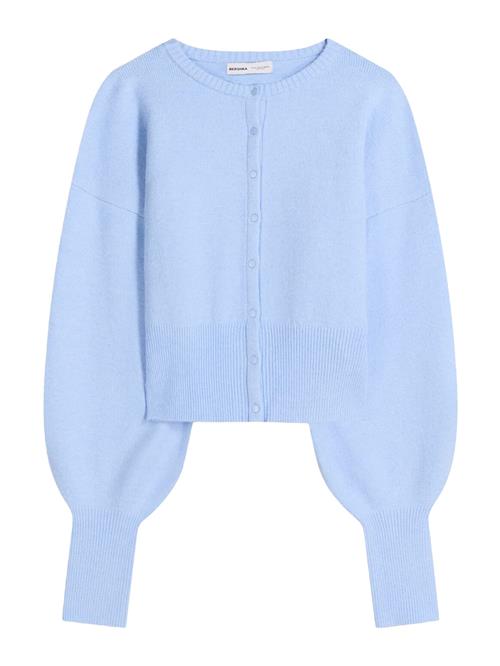 Bershka Cardigan  himmelblå