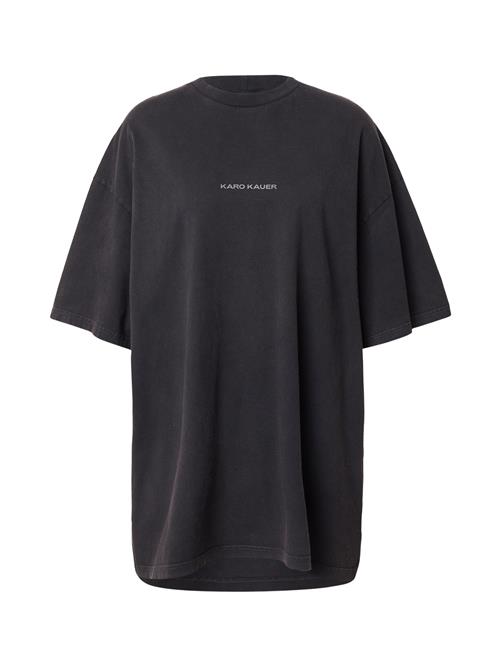 Karo Kauer Oversized bluse  antracit / lysegrå / sort