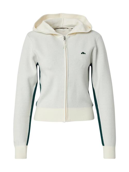 ELLESSE Cardigan 'Laneisa'  mørkegrøn / offwhite