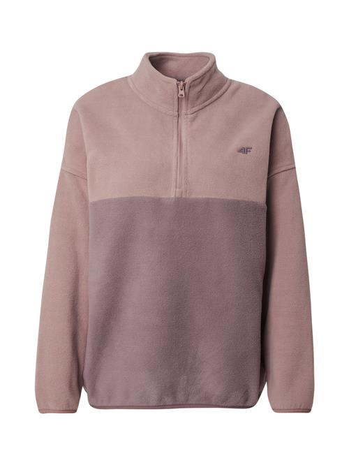 4F Sportspullover  mørkebeige / lysviolet