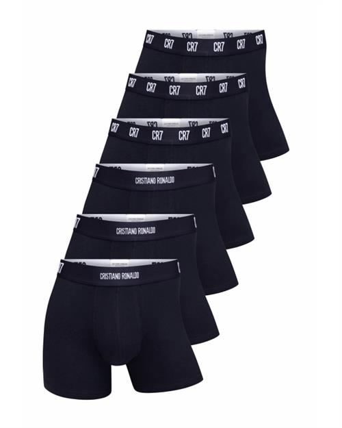 Tights ´basic´ 6-pak | Bomuld | Sort