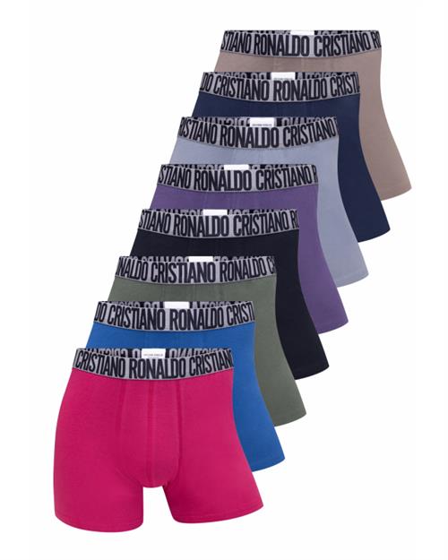 Tights ´basic´ 8-pak | Bomuld | Multifarvet