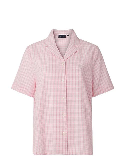 Lauren Organic Cotton Seersucker Pajama Set Lexington Home Pink