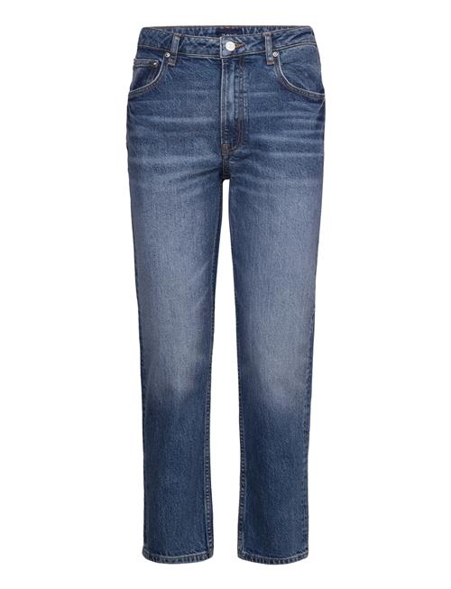 Straight Cropped Jeans GANT Blue