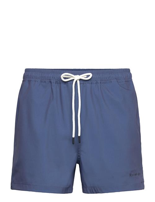 Stretch Swimshorts Knowledge Cotton Apparel Blue
