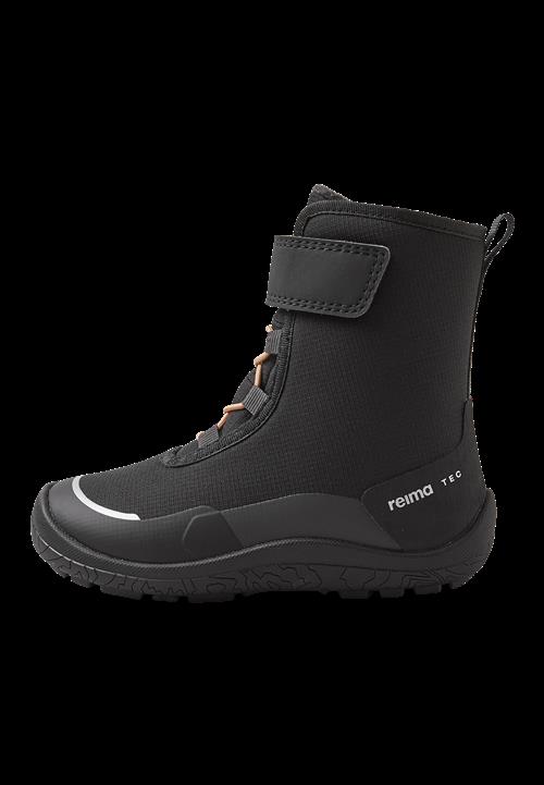 Reima Talvella Kids Reimatec Barfodede Vinterstøvler Black  Black-27 EU  Sort  27 EU  unisex