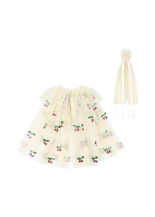 Konges Sløjd Glitter Fe-kostume Glitter  Glitter 5-8 Y  Hvid  5-8 år 3+ Years kvinde