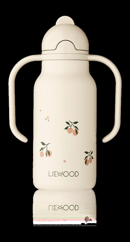 Liewood Kimmie Vandflaske 250 Ml Peach / Sea Shell  Peach / Sea Shell-One Size  Beige  One Size 2+ Years unisex