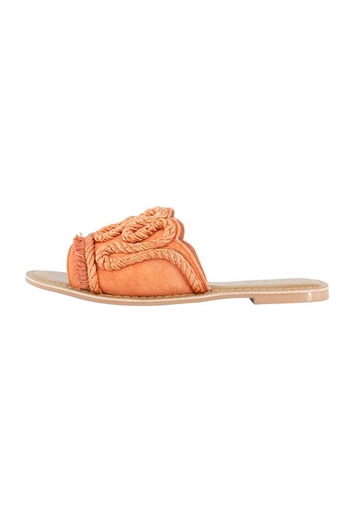 IZIA Pantoletter  lyseorange