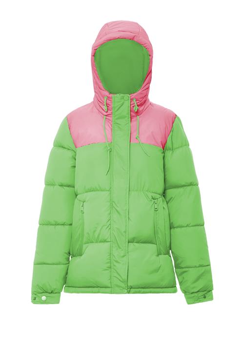 COSIMON Vinterjakke  lysegrøn / pink