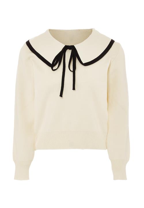 NAEMI Pullover  sort / uldhvid