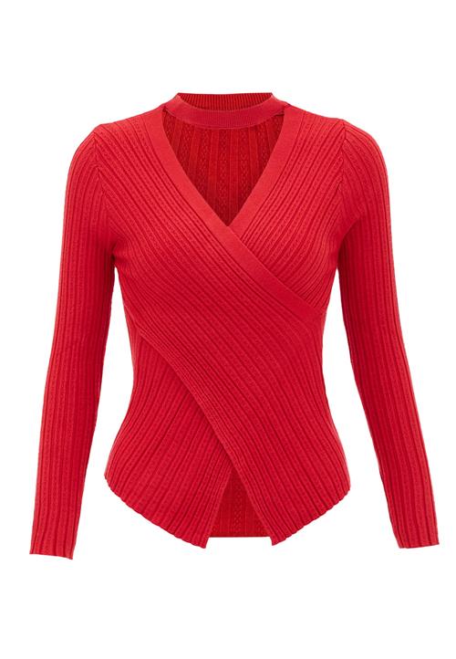 aleva Pullover  rød