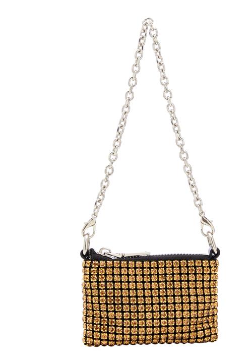 NAEMI Skuldertaske  guld / sort