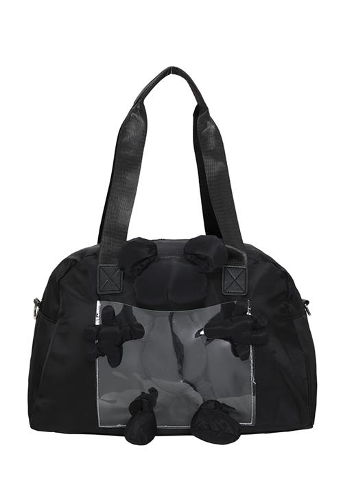 NAEMI Weekendtaske  sort / transparent