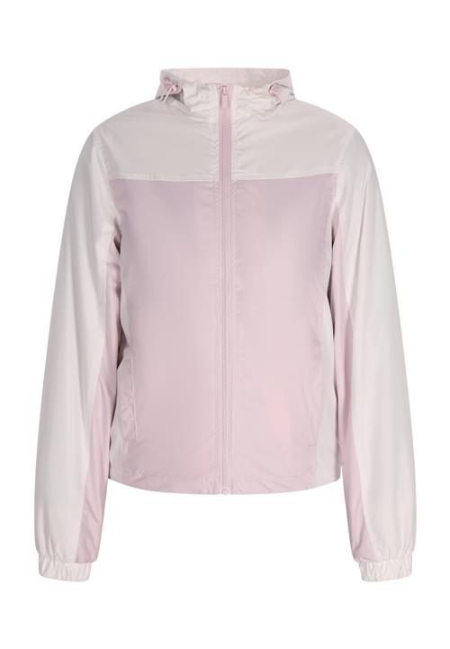 COSIMON Funktionsjakke  pastelpink / hvid