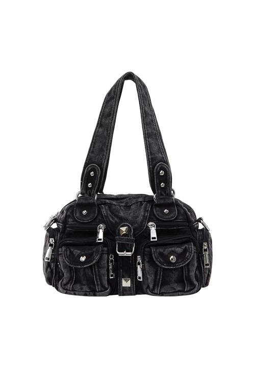 nelice Skuldertaske  black denim