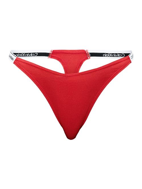 Calvin Klein Underwear String  mørkerød / sort / hvid