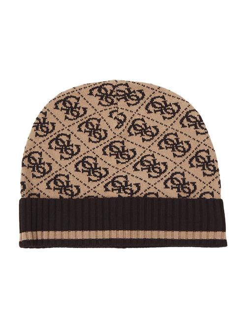 GUESS Hue 'MILANO KNIT BEANIE'  sand / choko