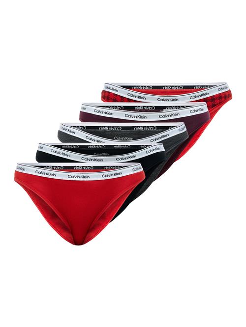 Calvin Klein Underwear Slip  mørkegrå / brombær / rød / sort