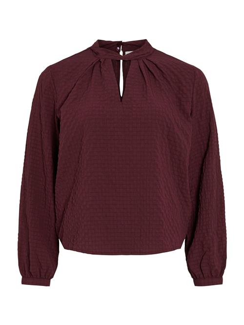 VILA Bluse 'VIVEAMA'  aubergine