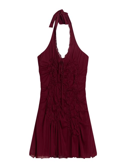 Bershka Sommerkjole  burgunder