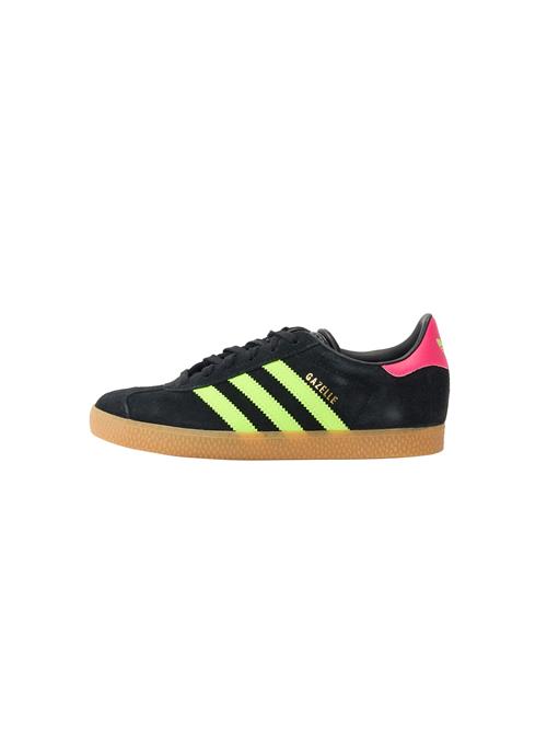 ADIDAS ORIGINALS Sneakers 'GAZELLE'  neongrøn / mørkeorange / sort