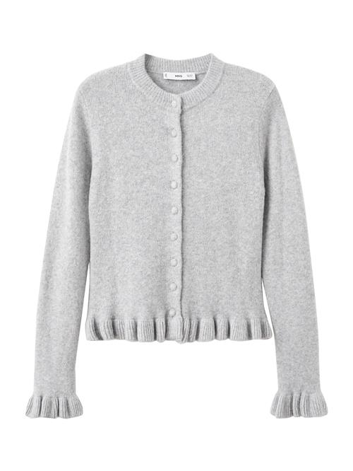 MANGO Cardigan 'FLEUR'  grå