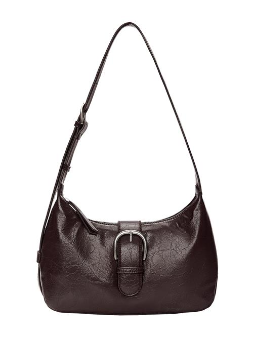 Pull&Bear Skuldertaske  mørkebrun